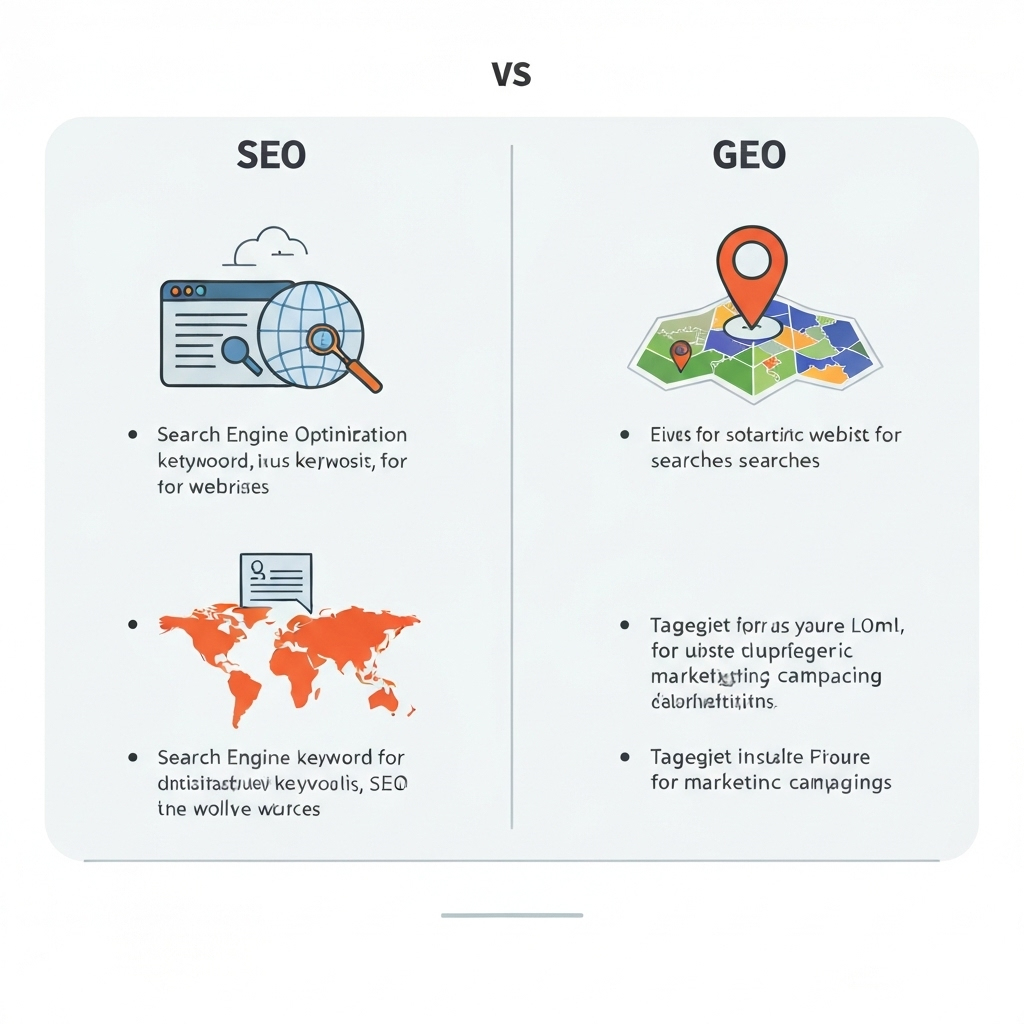 GEO vs SEO: The Ultimate Comparison Guide for Digital Marketers (2025)
